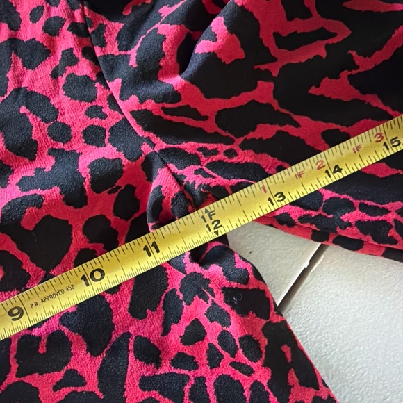 Wolford Fuchsia and Black Patterned Midi Dress - Picture 2 of 3